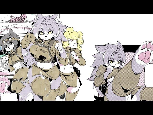 Sled Dog Girls Need Care | Modern Mogal Comic Dub