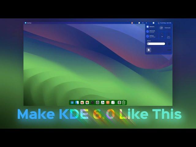 Make KDE Look Like Mac 2024