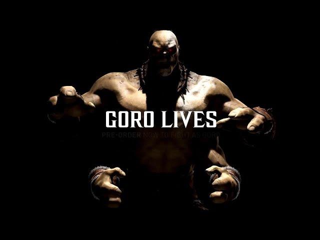 Mortal Kombat X | Goro Lives Gameplay Trailer (2015) | Official MK10 Game [EN] HD