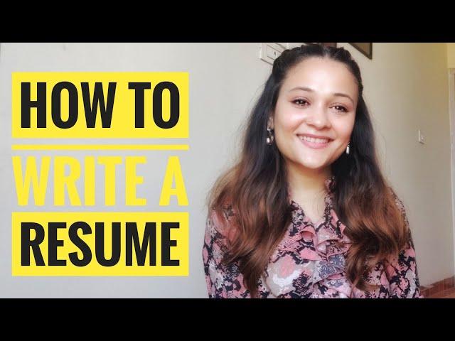 How to write a resume|| For freshers|| CABINCREW JOB || NIRUPAMA KUKRETI
