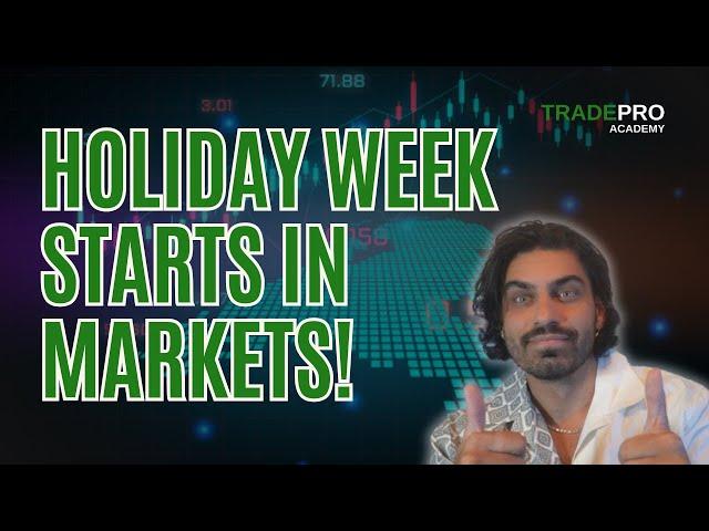 Market Update Dec 23: Market HOLIDAY Week Starts!