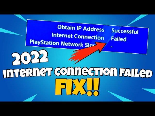 How to Fix Not Connecting to The Internet on PS4 | Internet Connection Failed PS4
