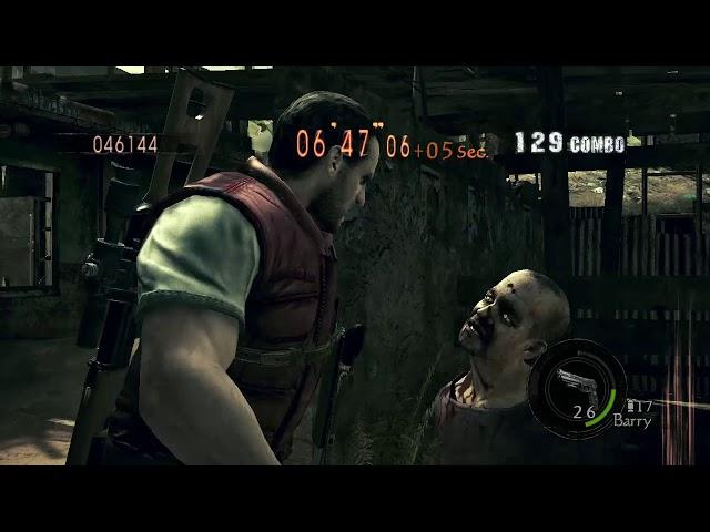 Resident Evil 5 Mercenaries Reunion No Mercy: Barry Burton - Public Assembly