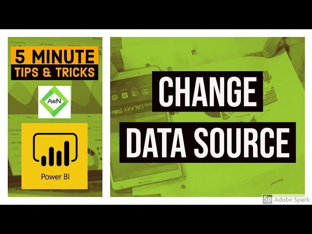 Power BI Desktop Tips and Tricks (14/100) - Change Data source