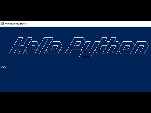 Running Python Scripts from a Command Line