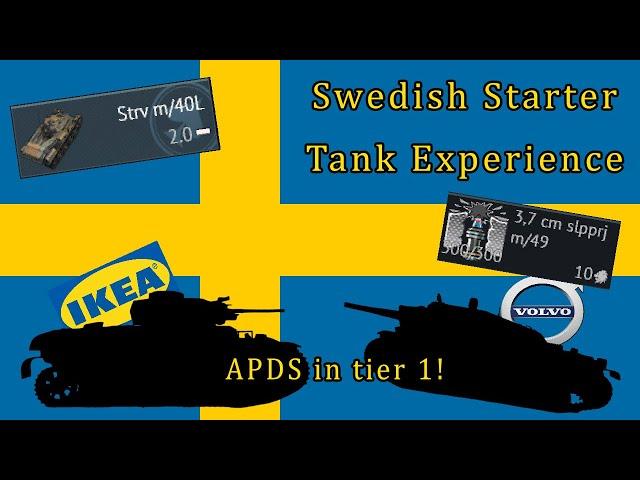Swedish Starter Tank Experience || War Thunder