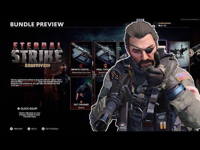 Call Of Duty Black Ops: Cold War  Weaver "ETERNAL STRIKE"  Reactive Operator Bundle Showcase PS5 HD