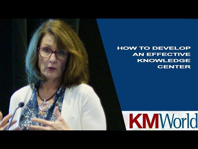 How to Develop an Effective Knowledge Center