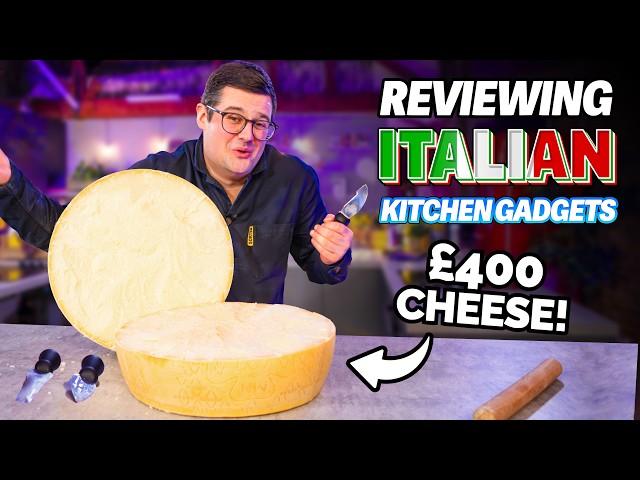 Chef Reviews ITALIAN Kitchen Gadgets | Sorted Food