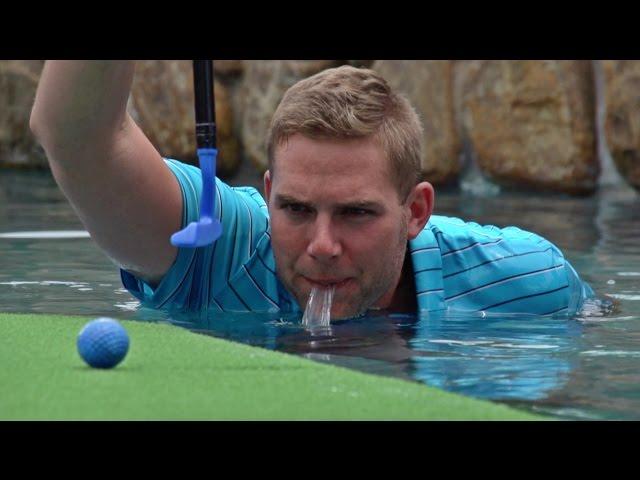 Plastic Golf Club Battle | Dude Perfect