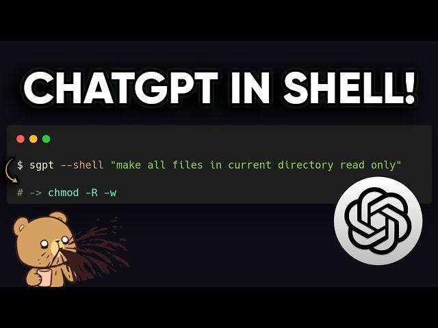 How to Get ChatGPT in Your Terminal!