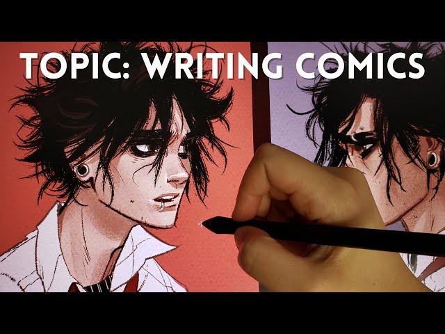  WRITING PROCESS for my comic! // how I go from character and setting to script and storyline