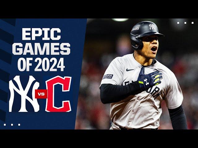 FULL GAME: Yankees at Guardians (ALCS Game 5) | Soto sends the Yankees into the World Series!