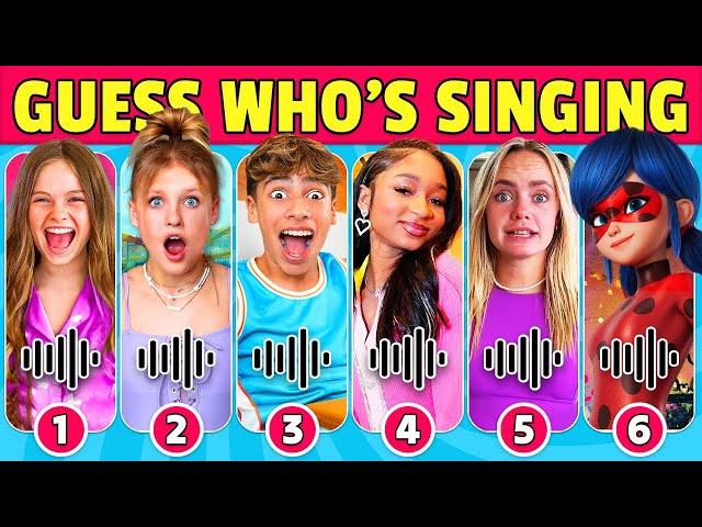 Guess Who Is Singing? | Salish Matter, Jazzy Skye, Lay Lay, The Royalty Family, Payton Delu