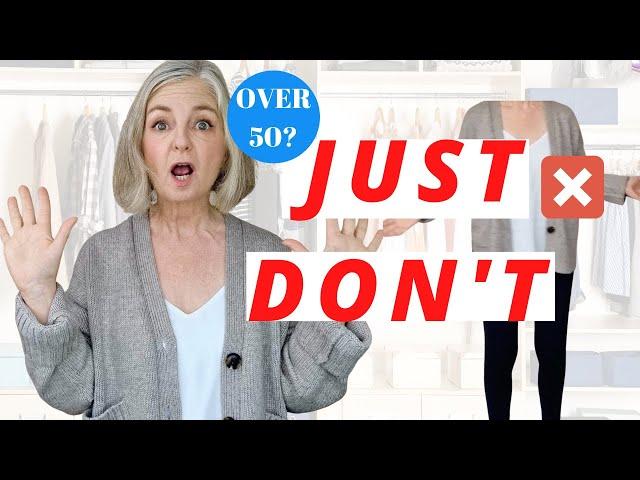 How NOT to Wear Leggings over 50 - Don't Make These Common MISTAKES!