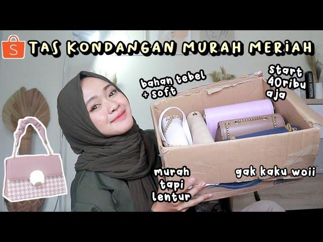 SHOPEE HAUL TAS KONDANGAN/PESTA MURAH! GAK KAKU WOII  -KeeRun