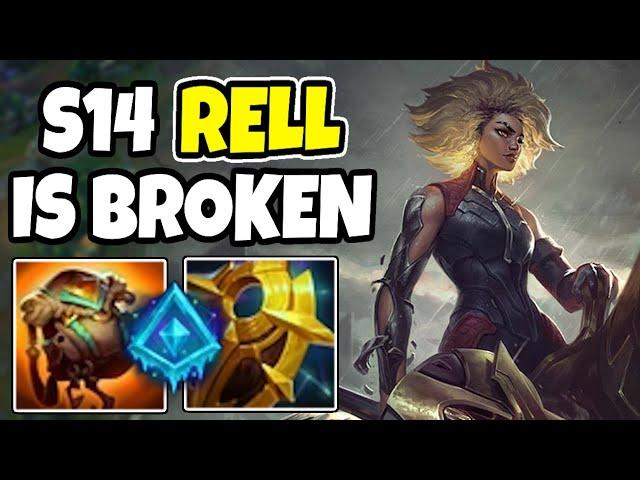 Challenger support shows how broken RELL is with new items | Rell support | Champions queue