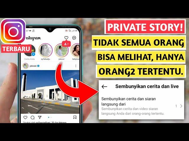 CARA PRIVASI STORY INSTAGRAM | TERBARU