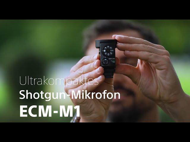 First Look - Shotgun-Mikrofon ECM-M1 von Sony (2023 - deutsche Sprache)