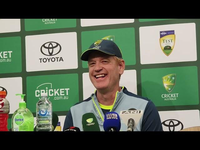 Andrew McDonald Press Conference: Travis Head Injury Update, Debutant for Boxing Day Test - BGT