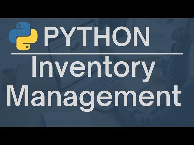 Build an Inventory Management System with Python and Django: A Step-by-Step Tutorial