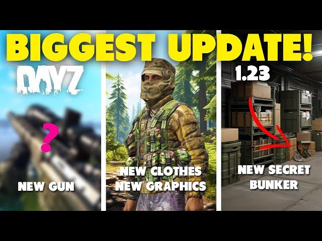 Everything NEW in DayZ 1.23 | New Gun, Secret Bunker, Skybox & Much More!