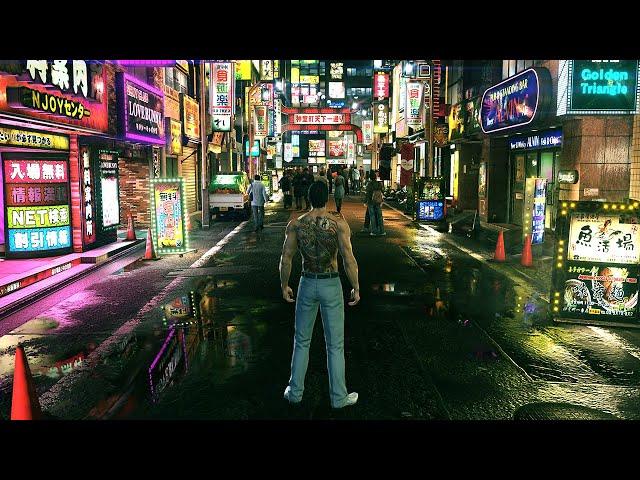 Yakuza Kiwami 2 (PC) Funny & Brutal Combat Gameplay - 4K Max Settings