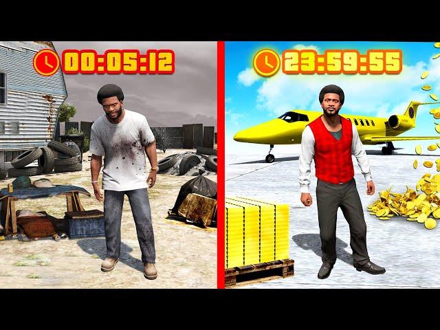 $0 to $1,000,000 in 24 HOURS in GTA 5!