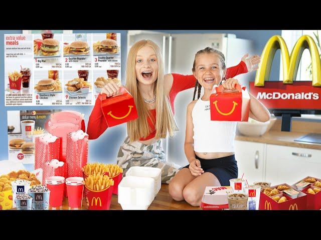 We OPENED Our Own McDONALD'S At HOME! | Family Fizz