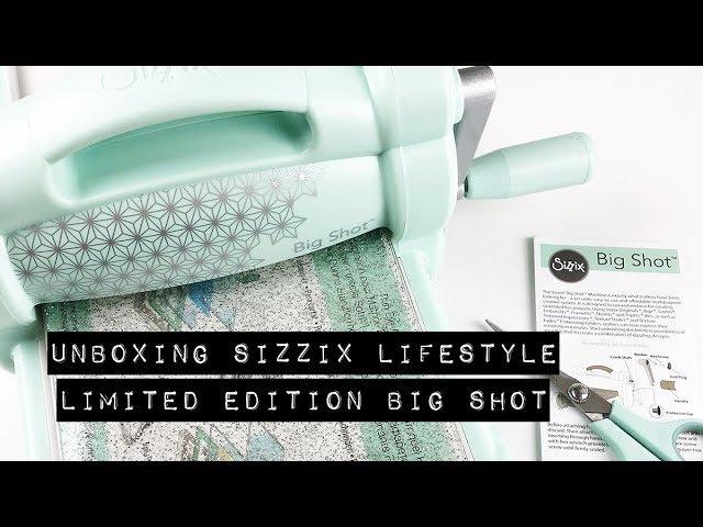 Limited Edition MINT Big Shot - Sizzix Lifestyle