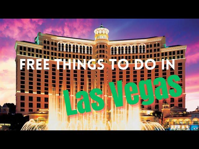 Our list of FREE things you can do in Las Vegas | Vegas 2023 Part 1 #