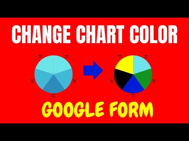 How to Change Chart Color from Google Forms in Google Sheet