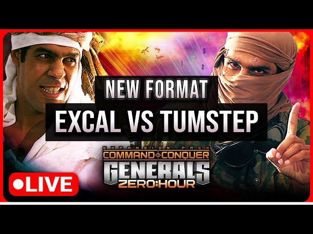 $150 Challenge: ExCaL vs TumStep in a Best-of 3 Legs | C&C Generals Zero Hour