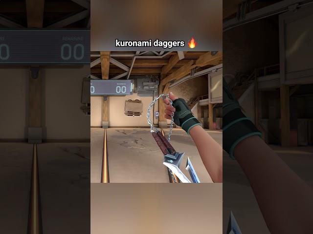 *NEW* Kuronami Knife Skin in Valorant