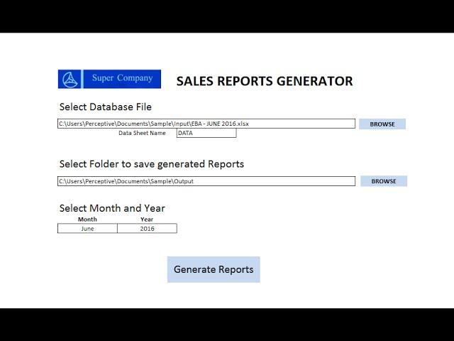 Sales Report Automation - Perceptive Analytics