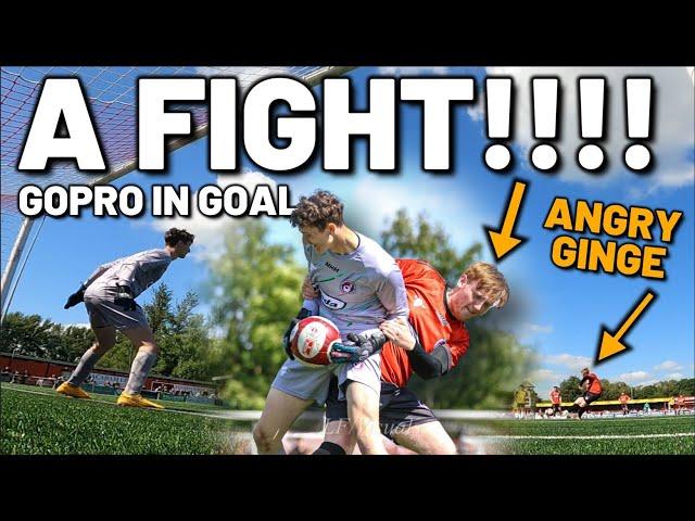 ANGRY GINGE FOUGHT ME IN A CHARITY MATCH - Feat. ChrisMD - GoPro In The Goal - Goalkeeper POV