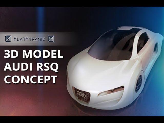 3D Model Audi Rsq Concept Review