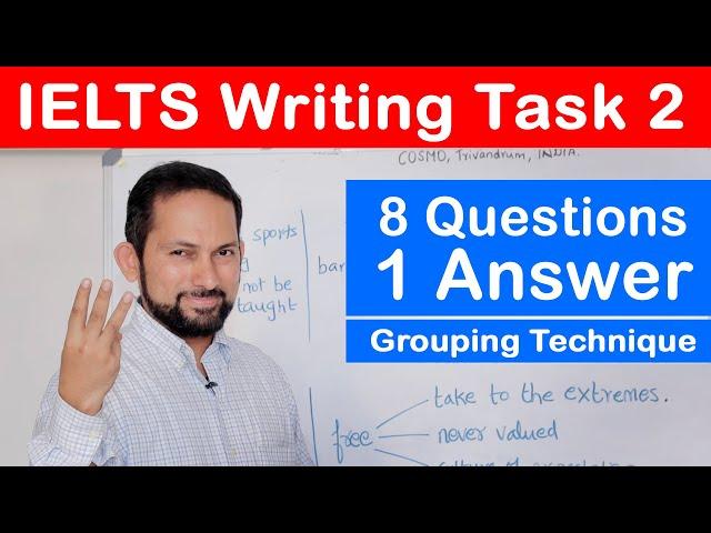 IELTS Writing - Magic Techniques!! Only @ COSMO - Trivandrum, Cochin & Kottayam ( Kerala )