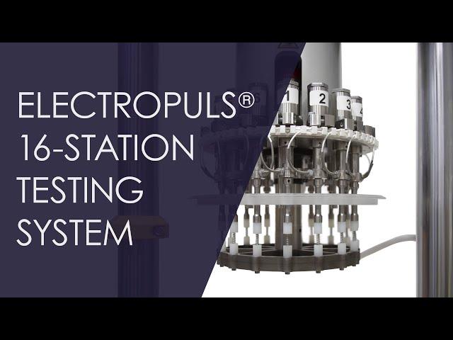 Instron® | ElectroPuls® 16-Station Testing System