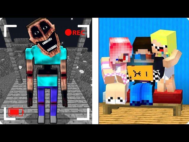  FILMED MIMIC ON HIDDEN CAMERAS IN MINECRAFT