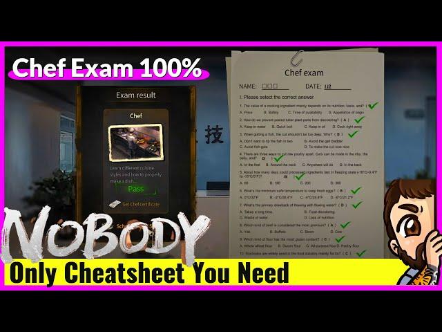 100% Pass Chef Test At Vocational School | Nobody The Turnaround