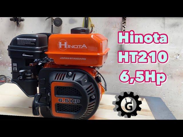 Gasolin engine Hinota HT210 /6,5hp / 3600rpm #geartv