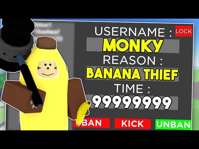 MONKY BANNING HACKERS IN ARSENAL