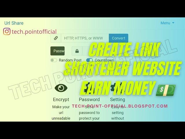 How To Create Safelink Blogger Website And Earn Money 2022 By Tech Point Official