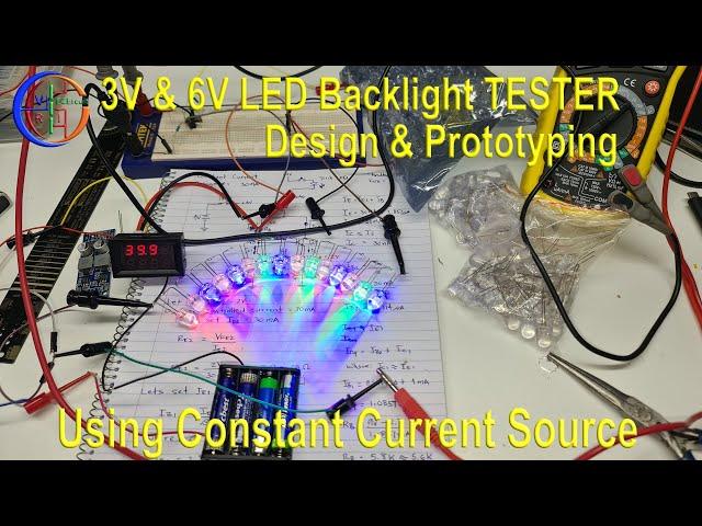 ECE 3 - DIY Backlight LED Tester Prototyping