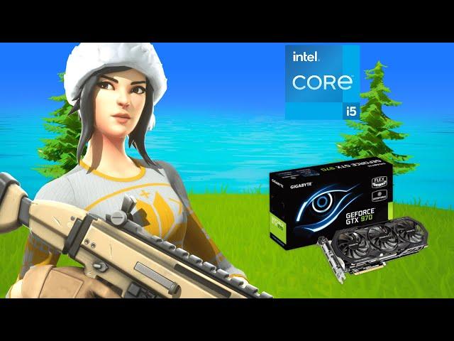 NVIDIA GTX 970 & i5 4690 Fortnite Performance Mode | ODOHORIC