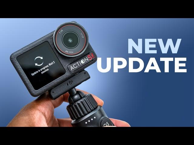 DJI Osmo Action 5 Pro Firmware Update - Big Improvement?