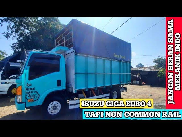 TRUK ISUZU GIGA EURO 4 | Rombak ekstrim jadi non common rail