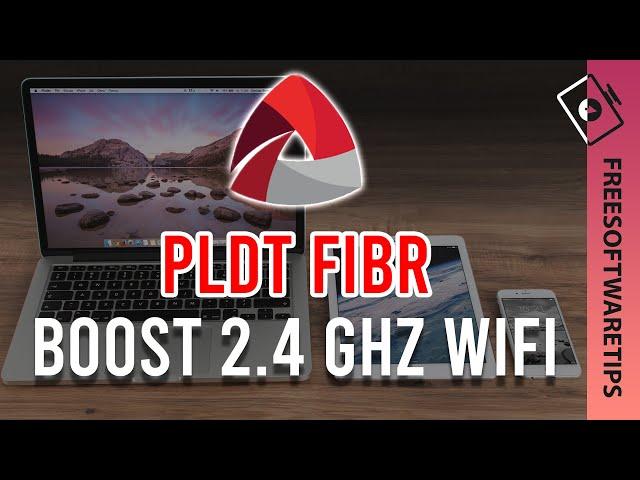 Boost 2.4 Ghz Wifi on your PLDT Home Fibr Router