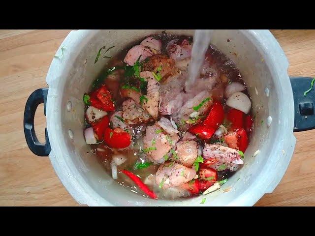 Boiled Chicken recipe|Oil Free Chicken Recipe In 5 Min|Healthy Boiled Chicken Recipe In Cooker